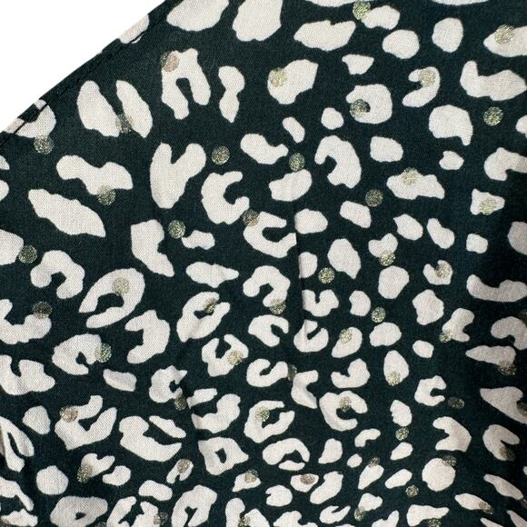 Victorias Secret Cami Camisole Crop Top Womens Size XS Leopard Animal Print Lace - Picture 3 of 8